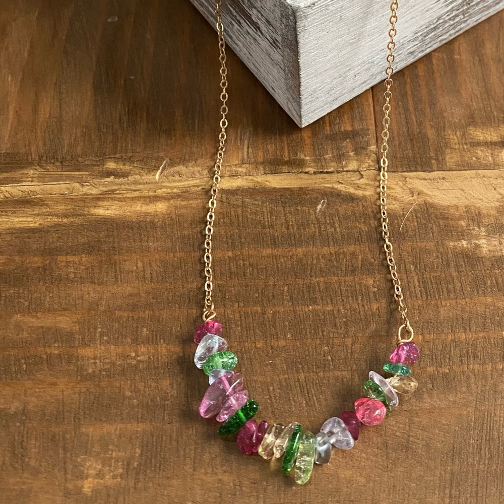 Mixed Stone Necklace